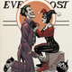 Illustration for article titled What if Norman Rockwell illustrated scenes of Gotham City life?